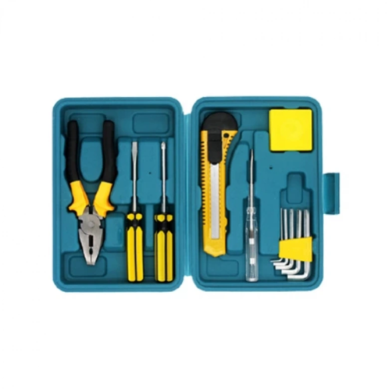 ALLY 12 Parça Çok Amaçlı Acil Durum Araç Ev Kutulu Tamir Seti 8012A