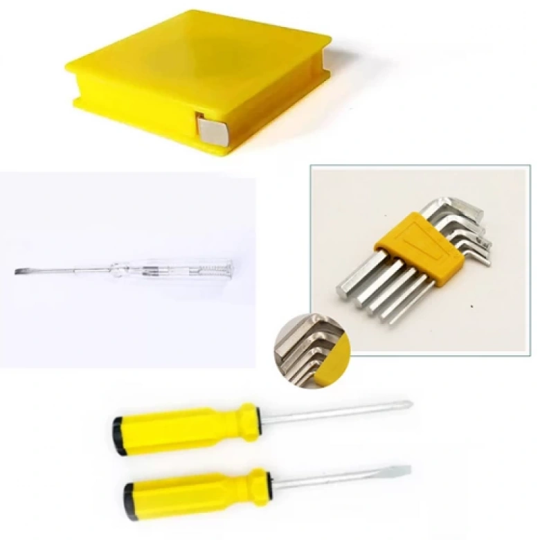 ALLY 12 Parça Çok Amaçlı Acil Durum Araç Ev Kutulu Tamir Seti 8012E