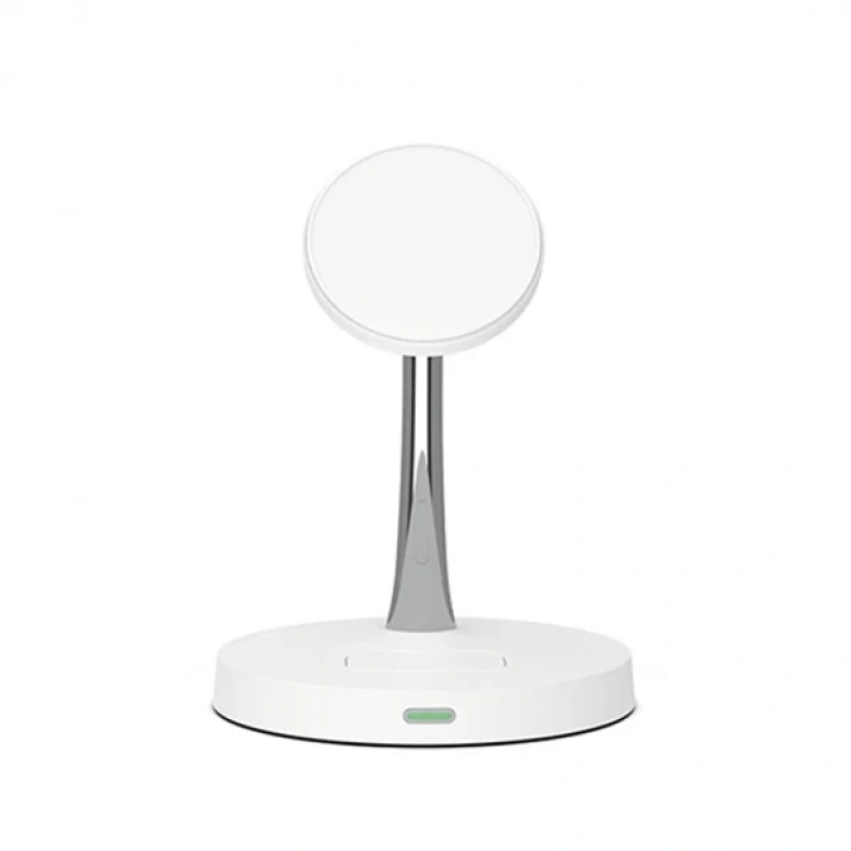 ALLY 15W 2 in 1 Masaüstü Kablosuz Şarj Standı Magsafe Tutucu