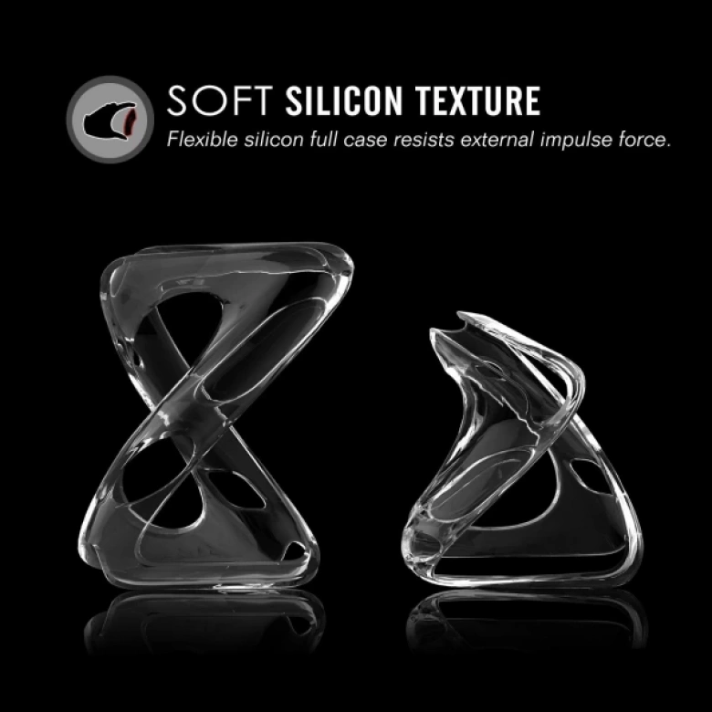 Ally Apple İwatch 1-2-3 42 Mm Ultra Slim Soft Silikon Kılıf