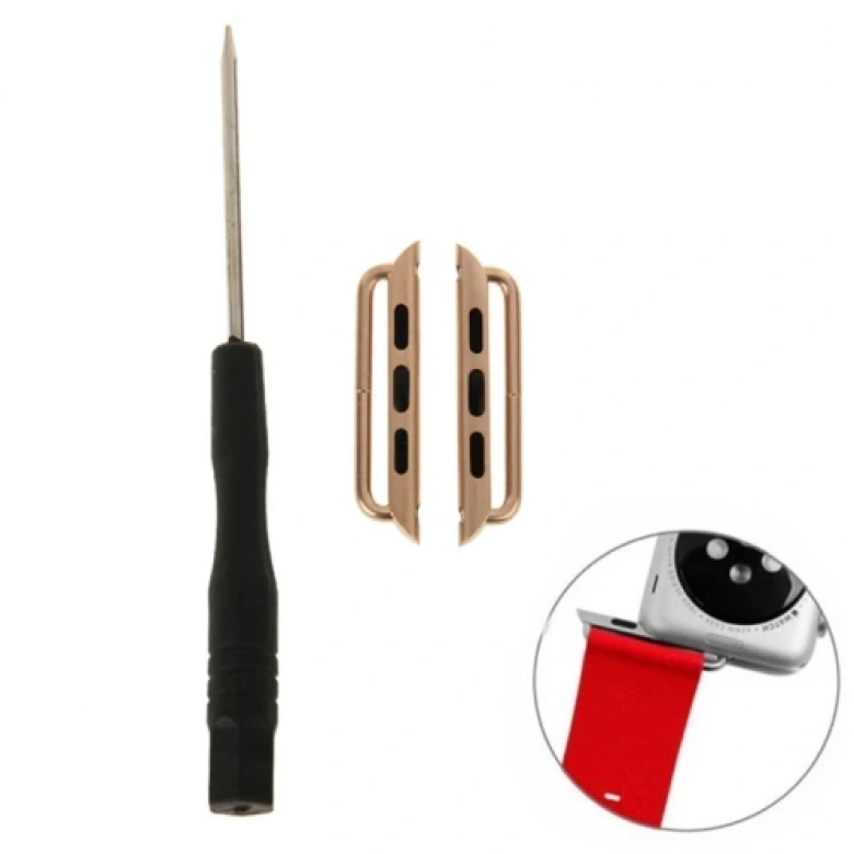 Ally Apple Watch 7-8 41mm 6-5-4 40mm Kordon Kayış Toka Bağlantı Adaptörü 3-2-1 38mm