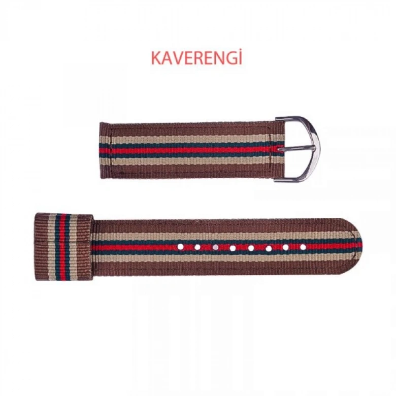 Ally Apple Watch İçin  Canvas Dikişli Kayış