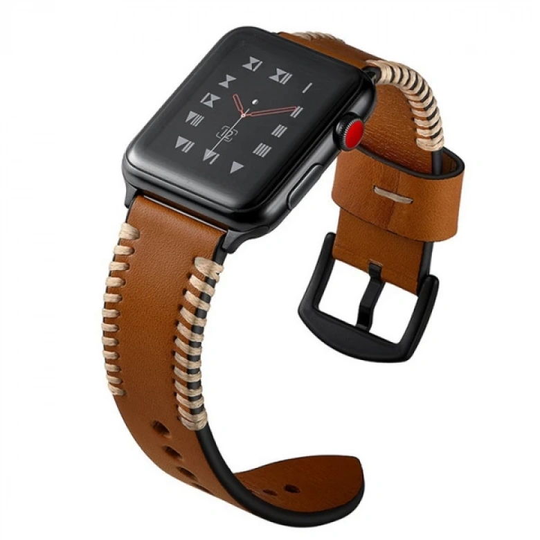 Ally Apple Watch Ultra 49mm 7-8 45mm 6-5-4 44mm Hakiki Deri Kordon Kayış 3-2-1 42mm