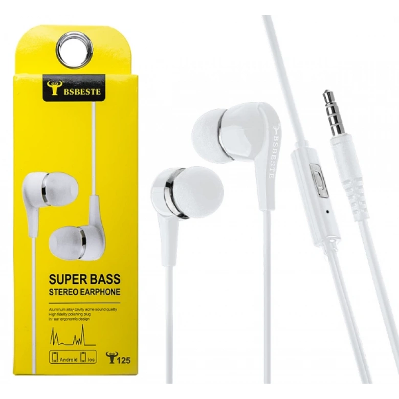 Ally Bsb-125i Universal Stereo Kulaklık Mikrofonlu 3.5 Jack