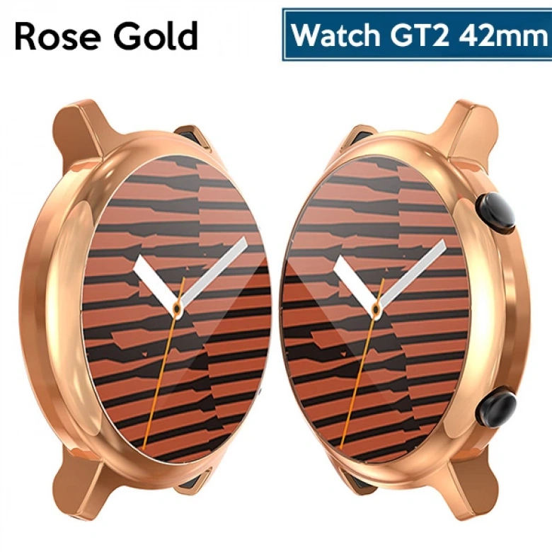 Ally Huawei Watch GT2 42mm 360 Koruma Ultra İnce Silikon Kılıf