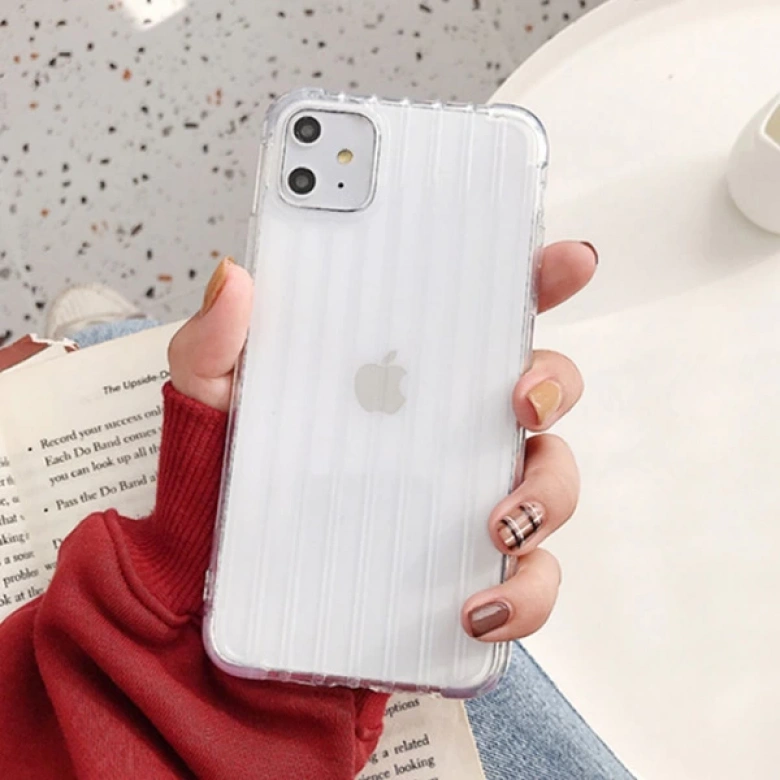 Ally İPhone 11 6.1 İnch Trunk Lines ince Soft Silikon Kılıf