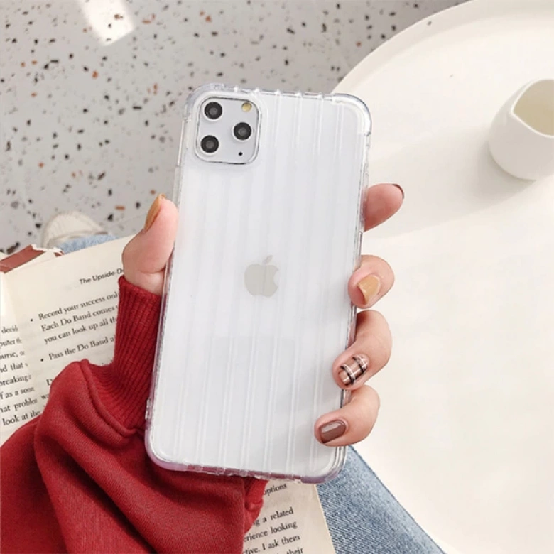 Ally İphone 11 Pro 5.8  İnch Trunk Lines ince Soft Silikon Kılıf