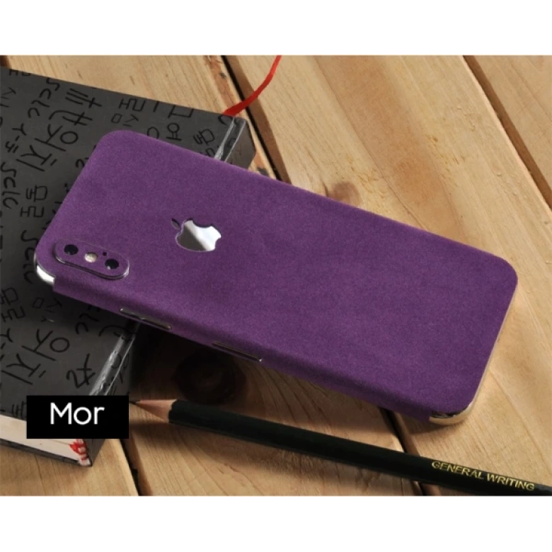 Ally İPhone XR 6,1 inch Süet Kaplama Sticker