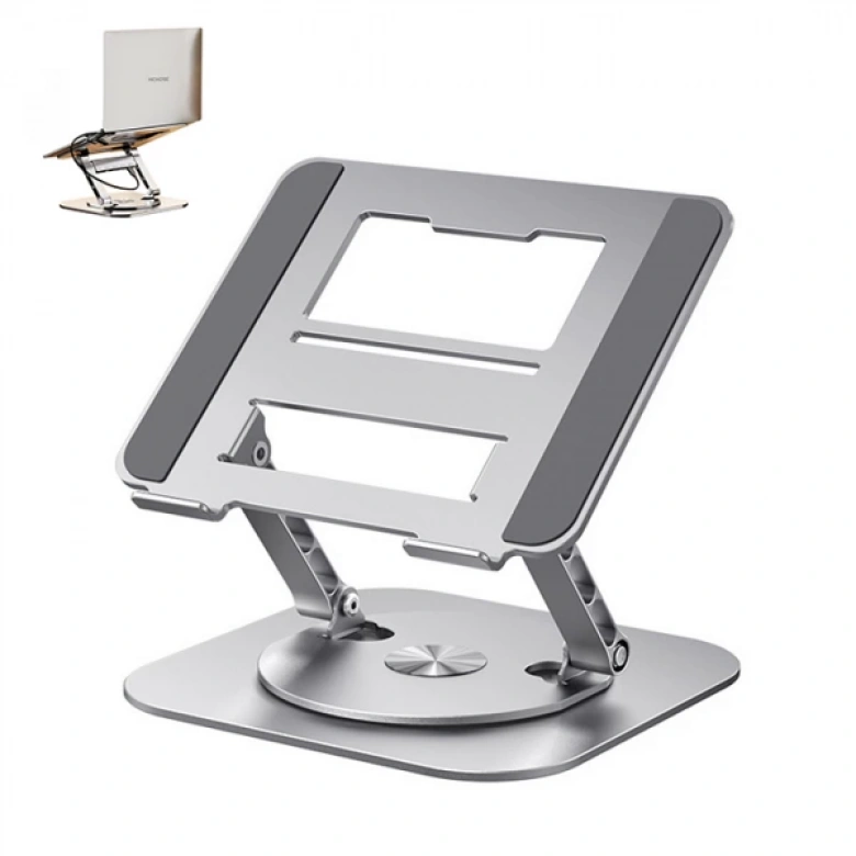 ALLY MC LS928HUB 4in1 Masaüstü 360° Dönebilen Laptop Standı Hub​