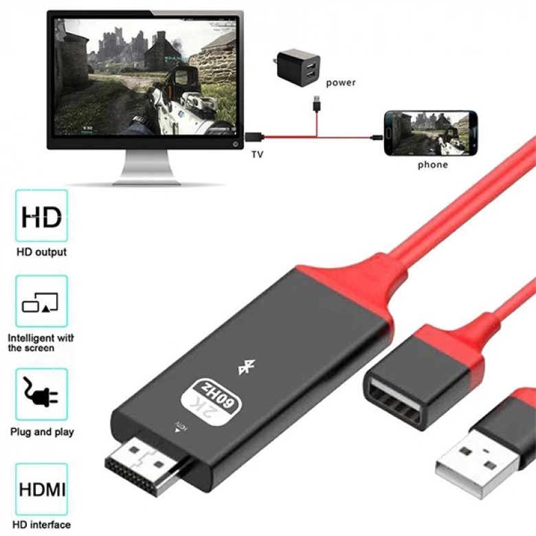 Ally Phone Usb HDTV Cable Lightning Type C hdmi kablosu