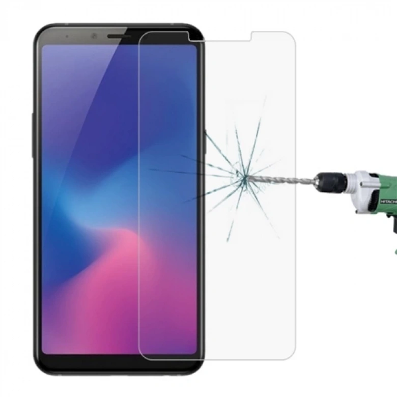 Ally Samsung Galaxy A6s Kırılmaz Cam Ekran Koruyucu