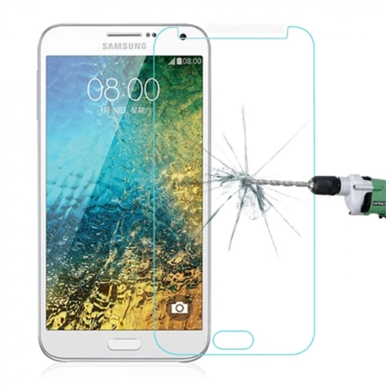 Ally Samsung Galaxy E5 E500 İçin Tempered Kırılmaz Cam Ekran Koruyucu