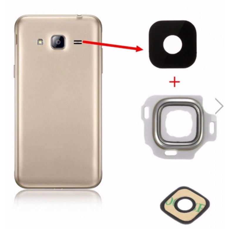 Ally Samsung Galaxy J3 J320 (2016) İçin Kamera Lens Full