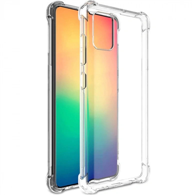 Ally Samsung Galaxy S10 Lite-A91 Anti-Drop Darbe Emici Silikon Kılıf
