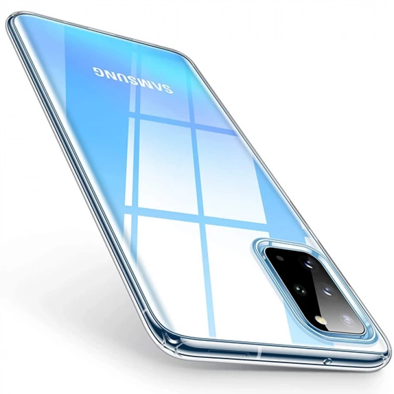 Ally Samsung Galaxy S20+ Plus Kamera Korumalı Silikon Kılıf