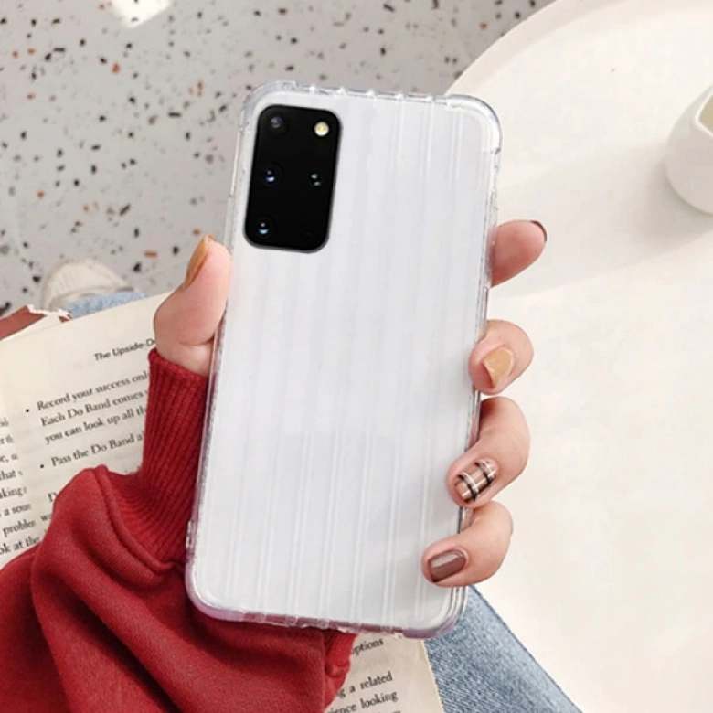 Ally Samsung Galaxy S20+ Plus Trunk Lines ince Soft Silikon Kılıf