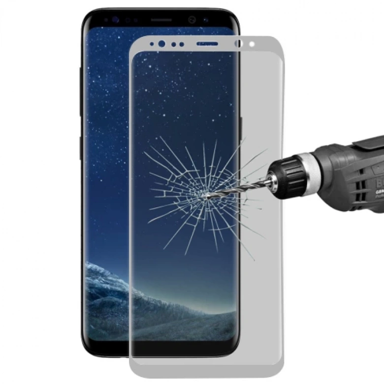 Ally Samsung Galaxy S8 İçin Privacy Gizlilik Kavisli Full Kırılmaz Cam Ekran Koruyucu