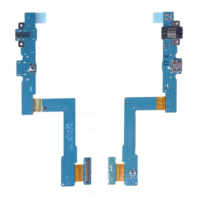 Ally Samsung Galaxy Tab A 9.7 İnch T550 T555 İçin Şarj Kulaklık Soket Film