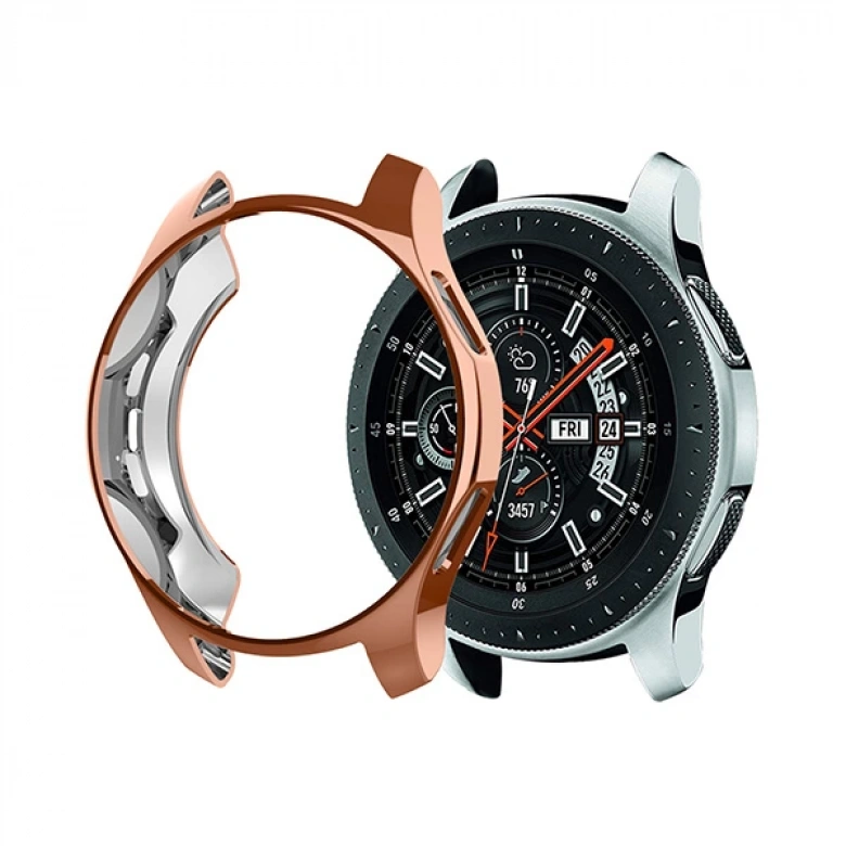 Ally Samsung Watch 42mm Lazer Kaplama Slim Silikon Bumber Kılıf