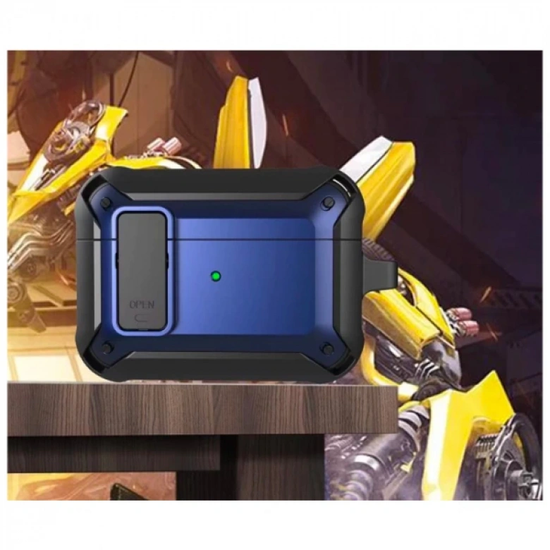 ALLY Shockproof Darbe Emici AirPods Pro Kulaklık Kılıfı