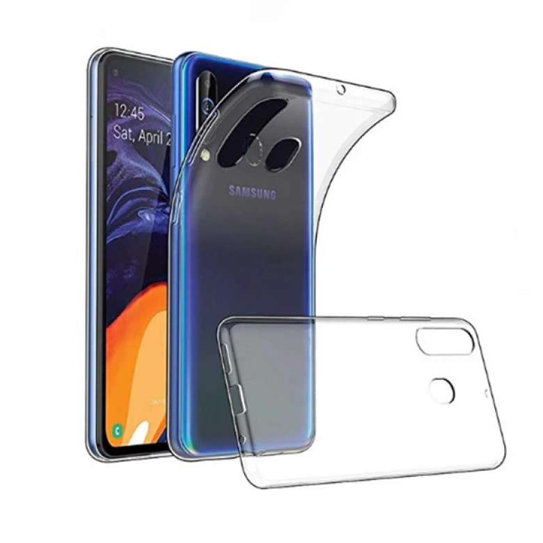 Ally Sm Galaxy A60-M40 Ultra Koruma Soft Şeffaf Silikon Kılıf