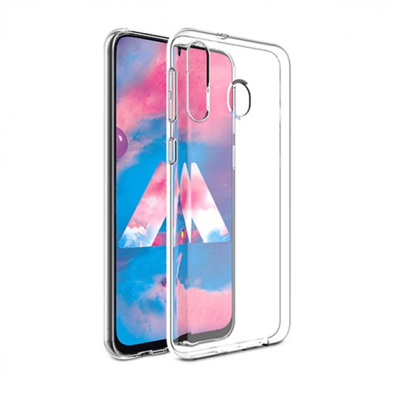 Ally Sm Galaxy M30-A40S Ultra Koruma Soft Şeffaf Silikon Kılıf