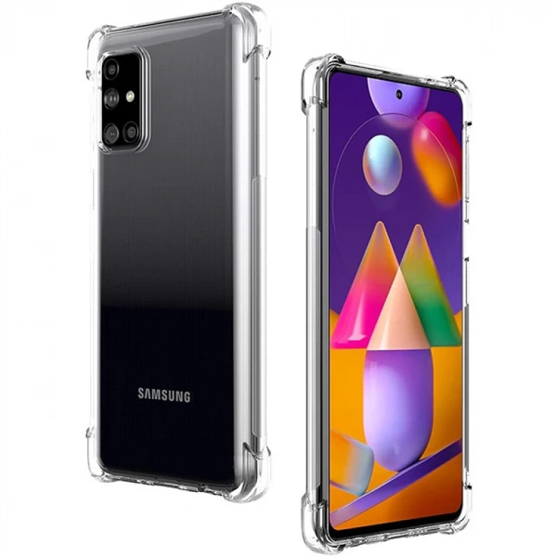 Ally SM Galaxy M31 Anti-Drop Darbe Emici Silikon kılıf Shockproof kılıf