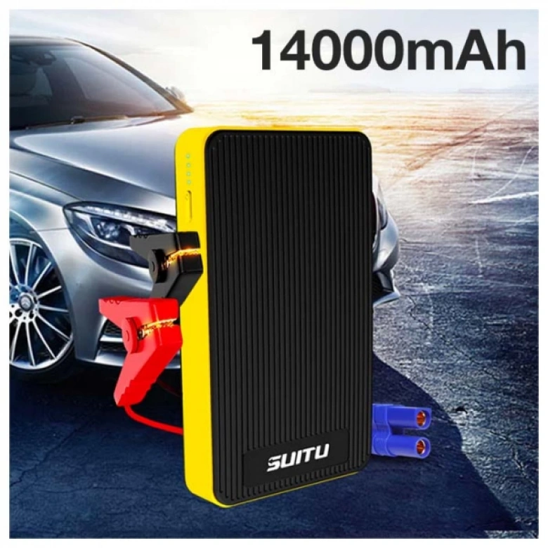 ALLY SUİTU 14000mAh Jump Starter Akü Takviye Seti ( Powerbank + Led Lamba)