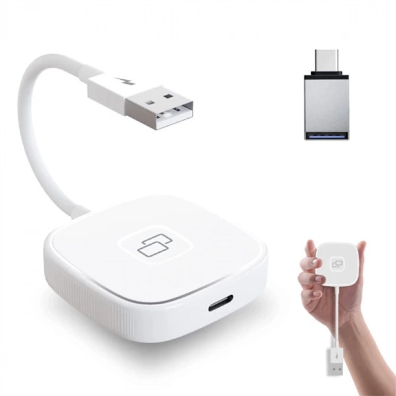 ALLY USB+ Lightning Apple iPhone Carplay Mirror Ekran Yansıtıcı Adaptör Çevirici