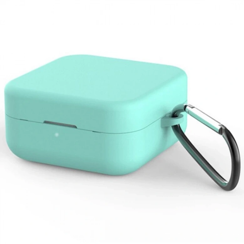 Ally Xiaomi Air 2 SE Bluetooth Kulaklık İçin Silikon Kılıf+Anahtarlık