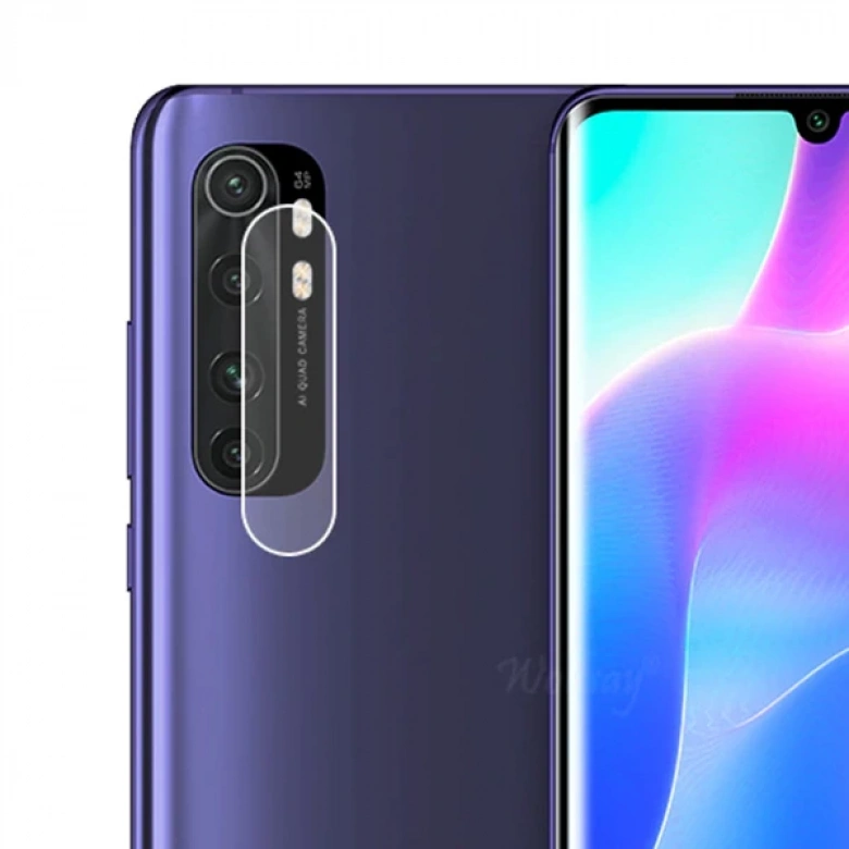 Ally Xiaomi Mi Note 10 Lite Tempered Cam Kamera Koruyucu