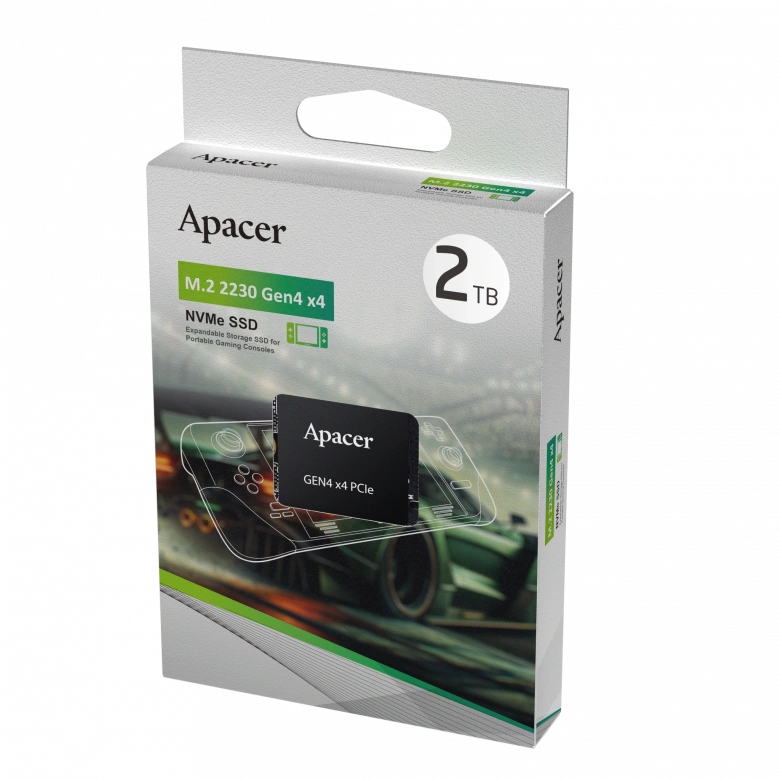 APACER 2TB 5500/5200MB/s  M.2 PCIe 2230 SSD (AP3BE4430RI-0001)