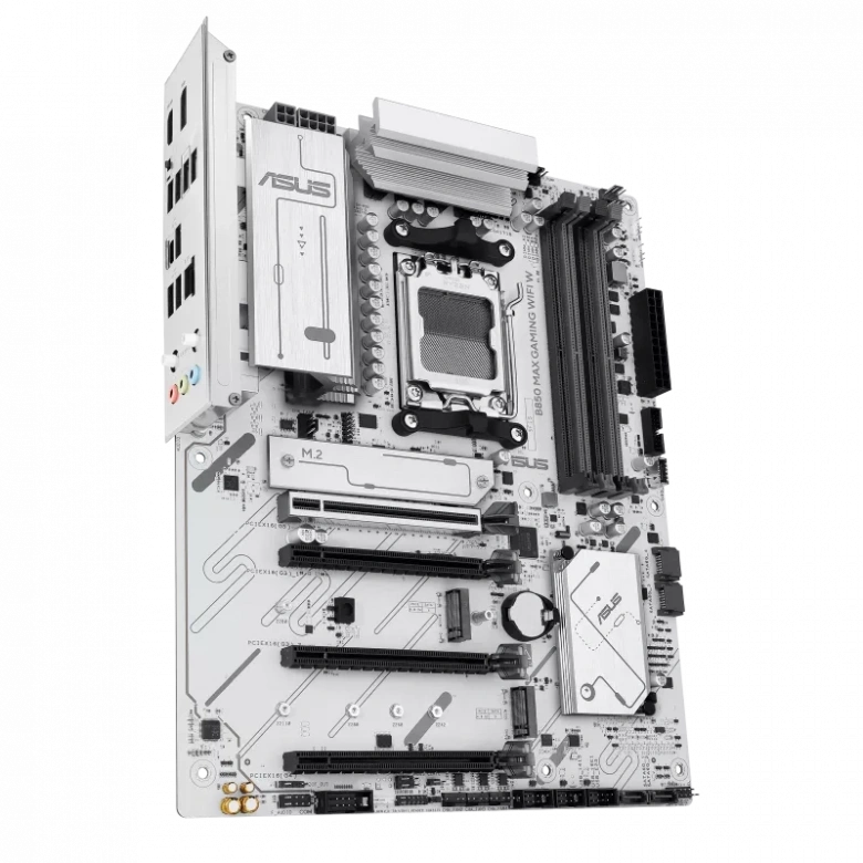 ASUS B850 MAX GAMING WIFI 7 AMD AM5 DDR5 ANAKART BEYAZ