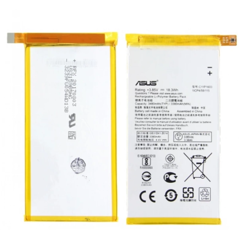Asus C11p1603 Zenfone 3 Deluxe Zs570kl Pil Batarya