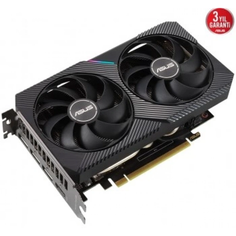 ASUS DUAL-RTX3060-O12G-V2 12GB GDDR6 HDMI DP 192BİT