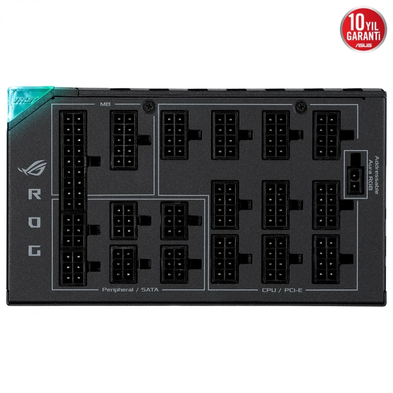 ASUS ROG-THOR-1600T-GAMING TITANIUM 1600W POWER SUPPLY