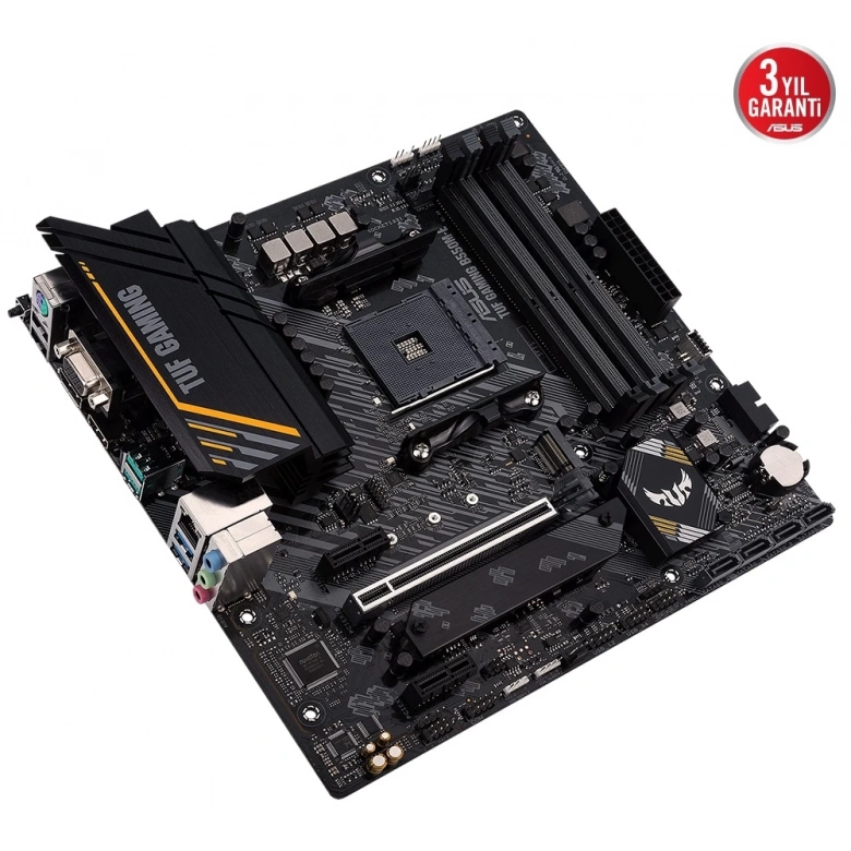 ASUS TUF GAMING B550M-E DDR4 4600Mhz(OC) HDMI M.2 mATX AM4