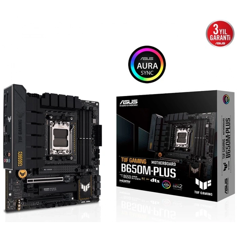 ASUS TUF GAMING B650M-PLUS DDR5 6400Mhz+(OC) HDMI DP mATX AM5