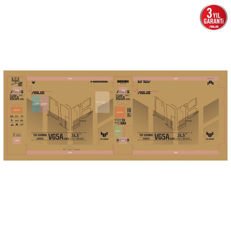 ASUS TUF GAMING VG257Q5A 24.5 200HZ 0.5MS MONITOR