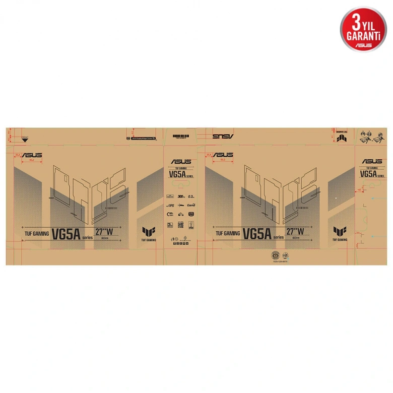 ASUS TUF GAMING VG27AQM5A 27 300HZ 1MS MONITOR