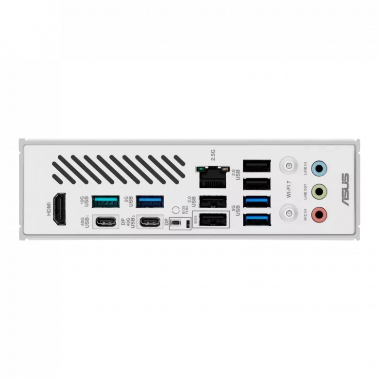 ASUS X870 MAX GAMING WIFI 7 AMD AM5 DDR5 ANAKART BEYAZ