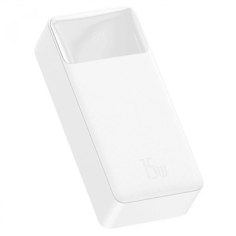 Baseus Bipow 15W Hızlı Şarj 30000 mAh LED Göstergeli Powerbank
