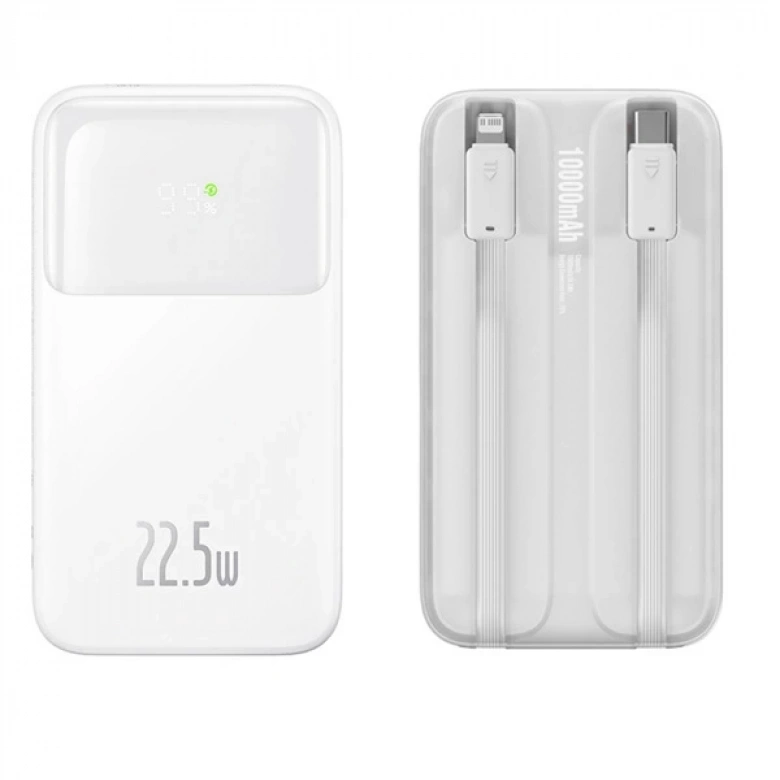 Baseus Comet Series 10000mAh 22.5W Hızlı Şarj Dijital Göstergeli Powerbank