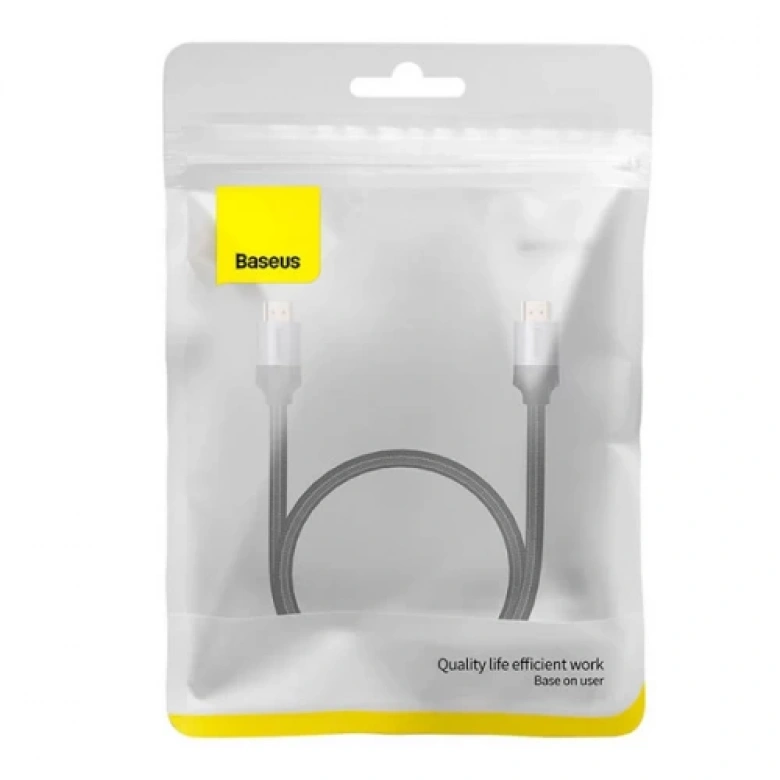 Baseus Enjoyment Series 4K Male To 4K Male HDMI Kablosu 50cm