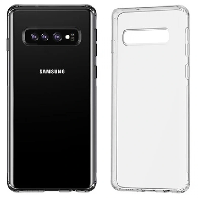 Baseus Galaxy S10 Simple Ultra İnce  Kamera Korumalı Silikon Kılıf