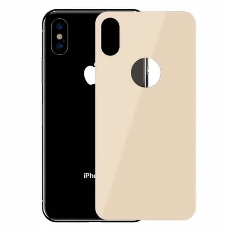 Baseus İphone Xs Max 6.5 Renkli Arka Cam Koruyucu 0.3mm