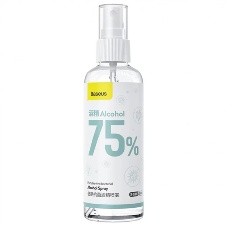Baseus Lets Go Portable %75 Alkol Bazlı Cerrahi El Dezenfektanı 120 ml