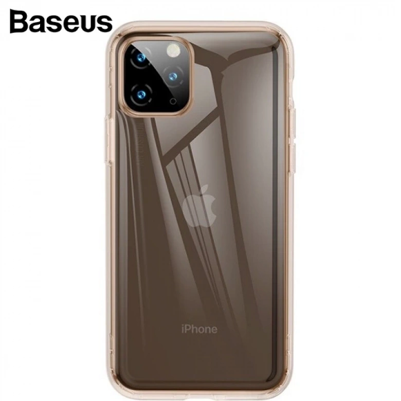 Baseus Safety Airbags İPhone 11 Pro 5.8   Şeffaf Darbe Emici Slikon Kılıf