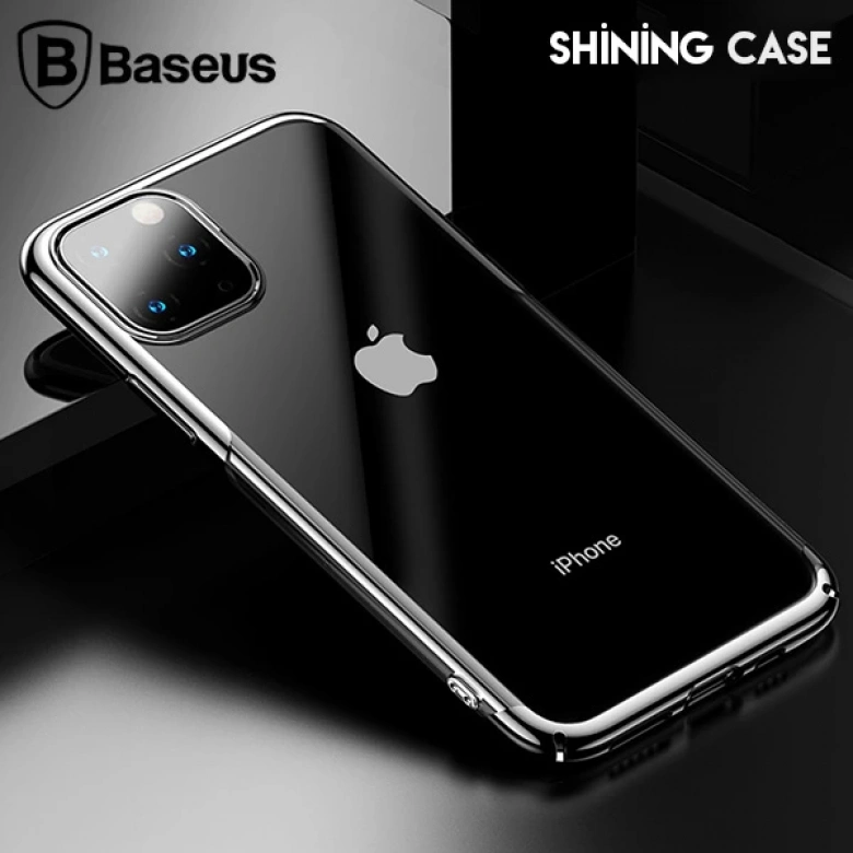 Baseus Shining Case İPhone 11 Pro Max 6.5 Ultra ince Silikon Kılıf