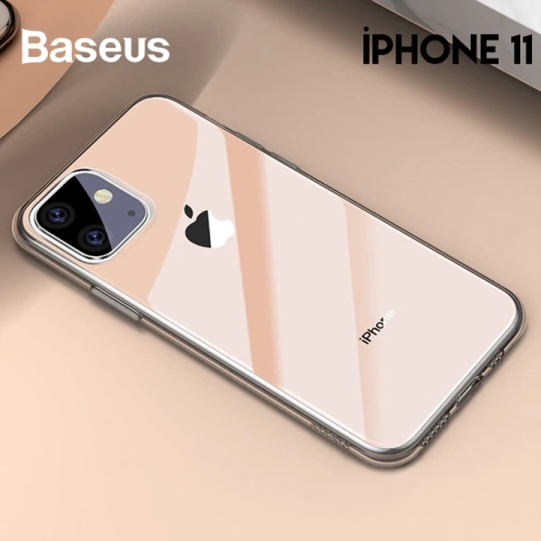 Baseus Simplicity Series iPhone 11 6.1inch  Şeffaf Gel Silikon Kılıf